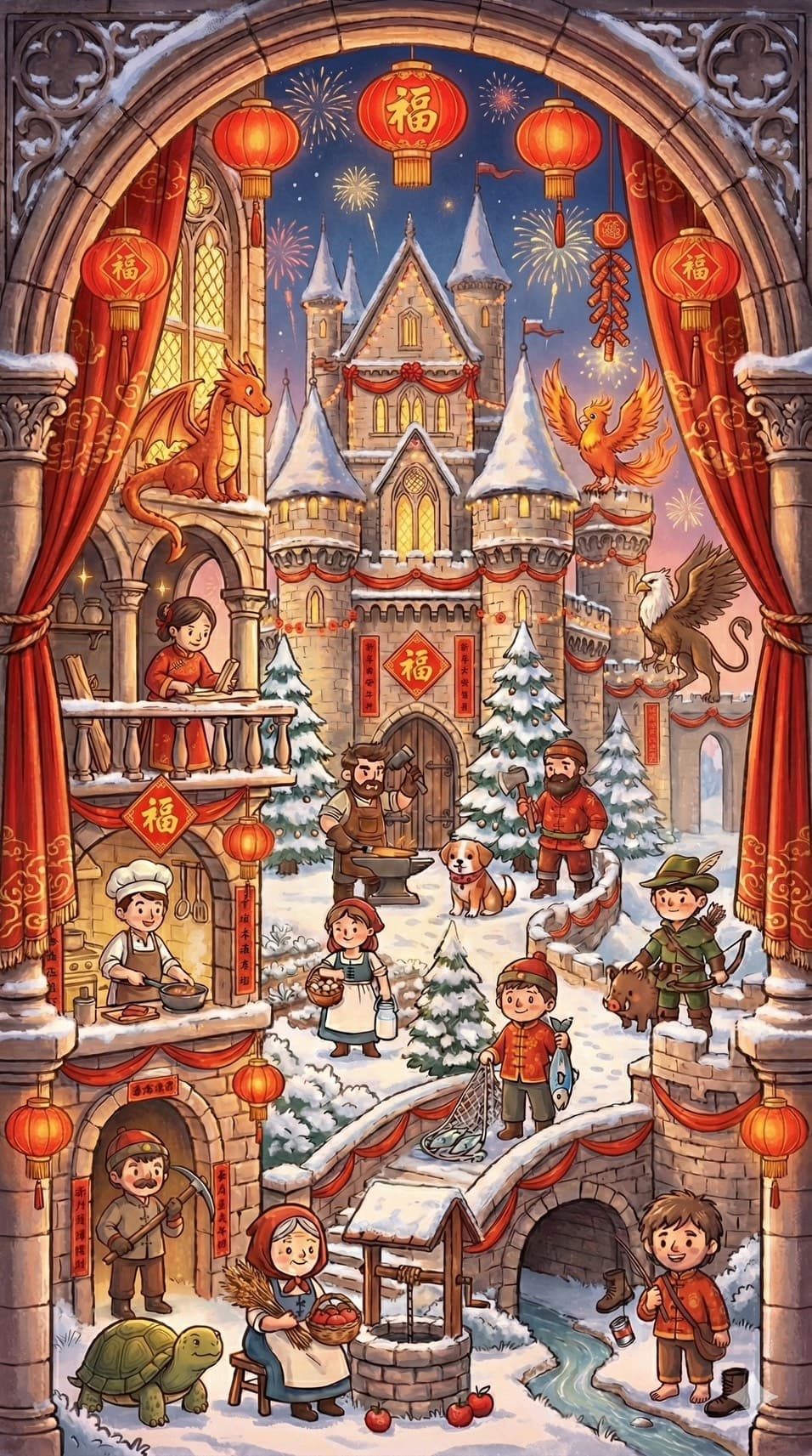 脆脆王國載入插畫